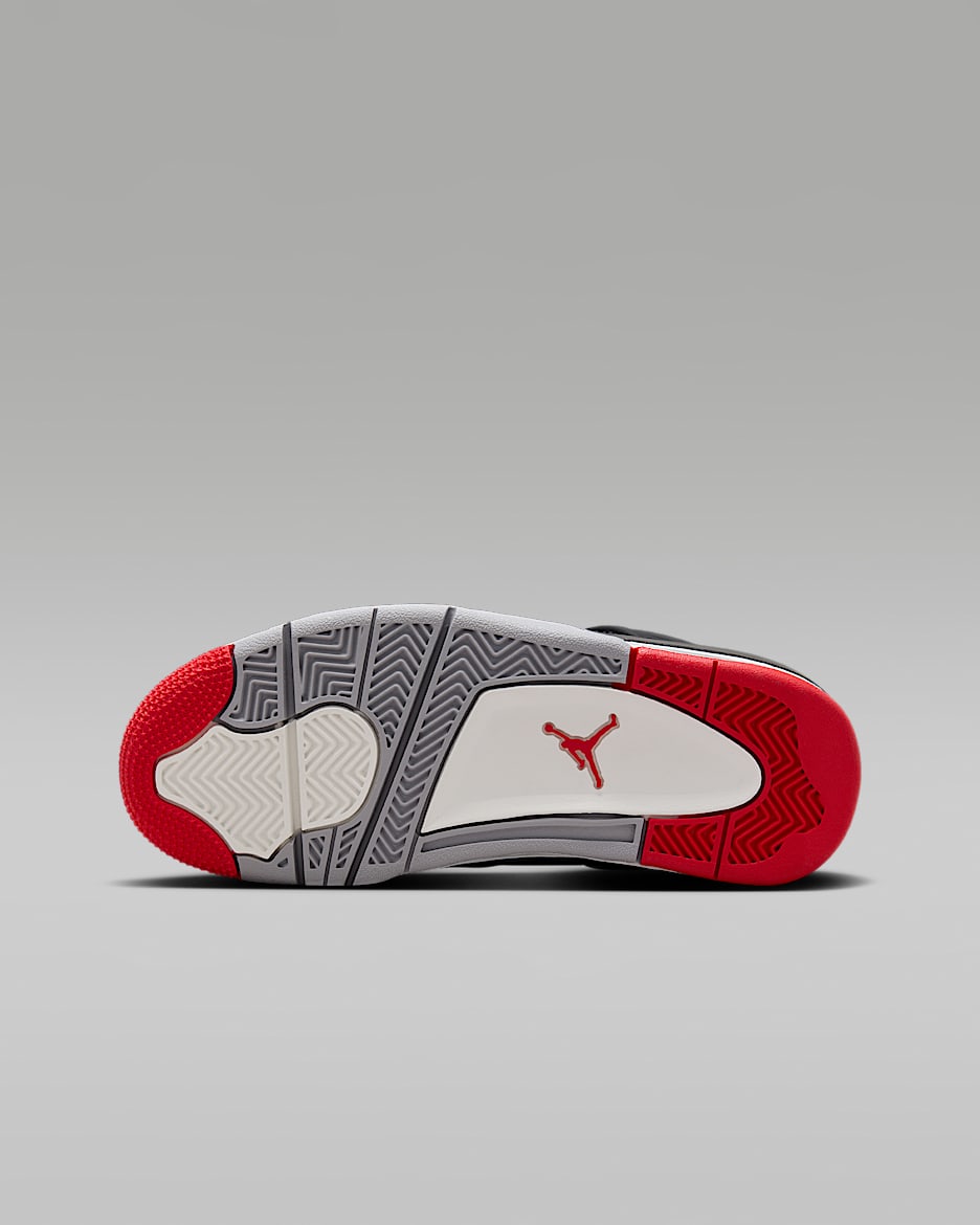 Air Jordan 4 Retro Bred Reimagined Older Kids Shoes. Nike ID